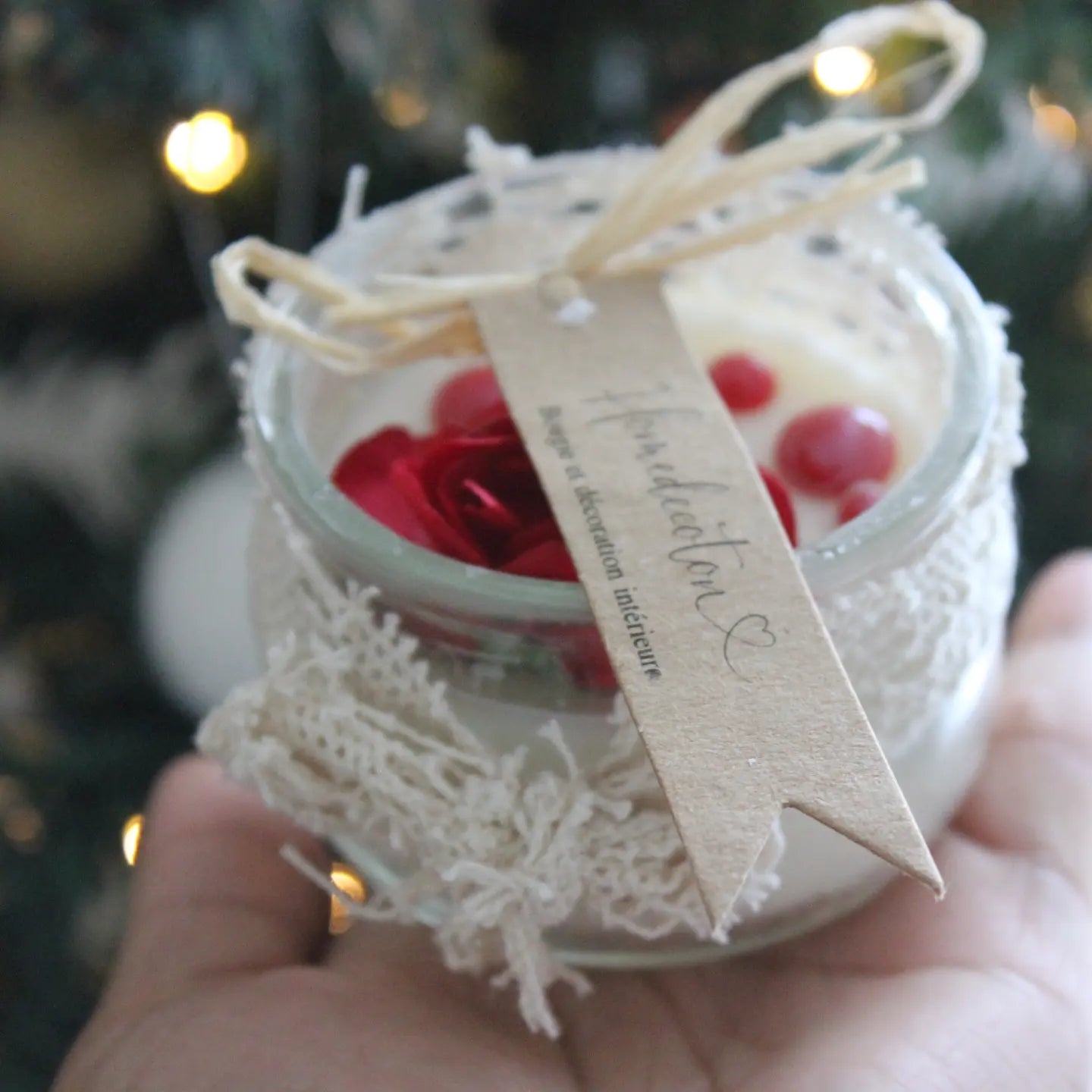 Pot de rose 🌹 - cire de soja