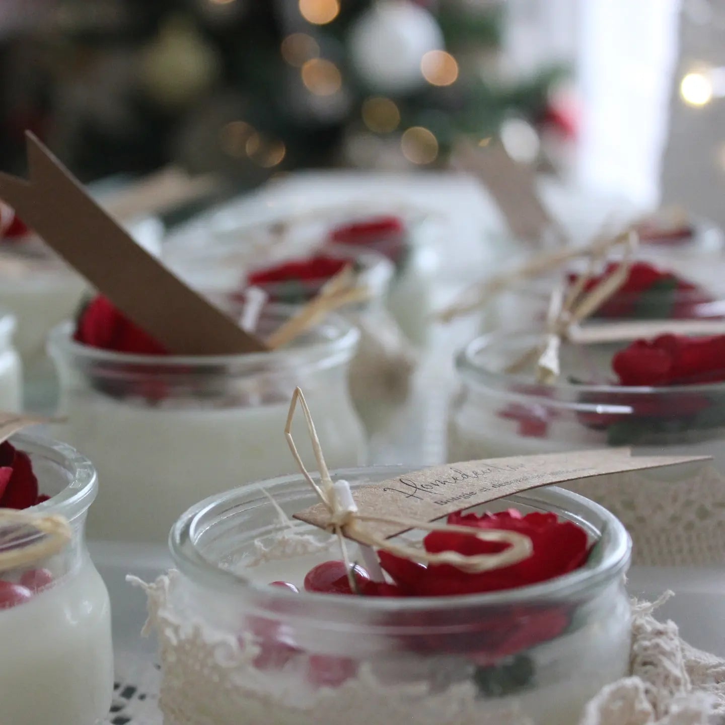 Pot de rose 🌹 - cire de soja