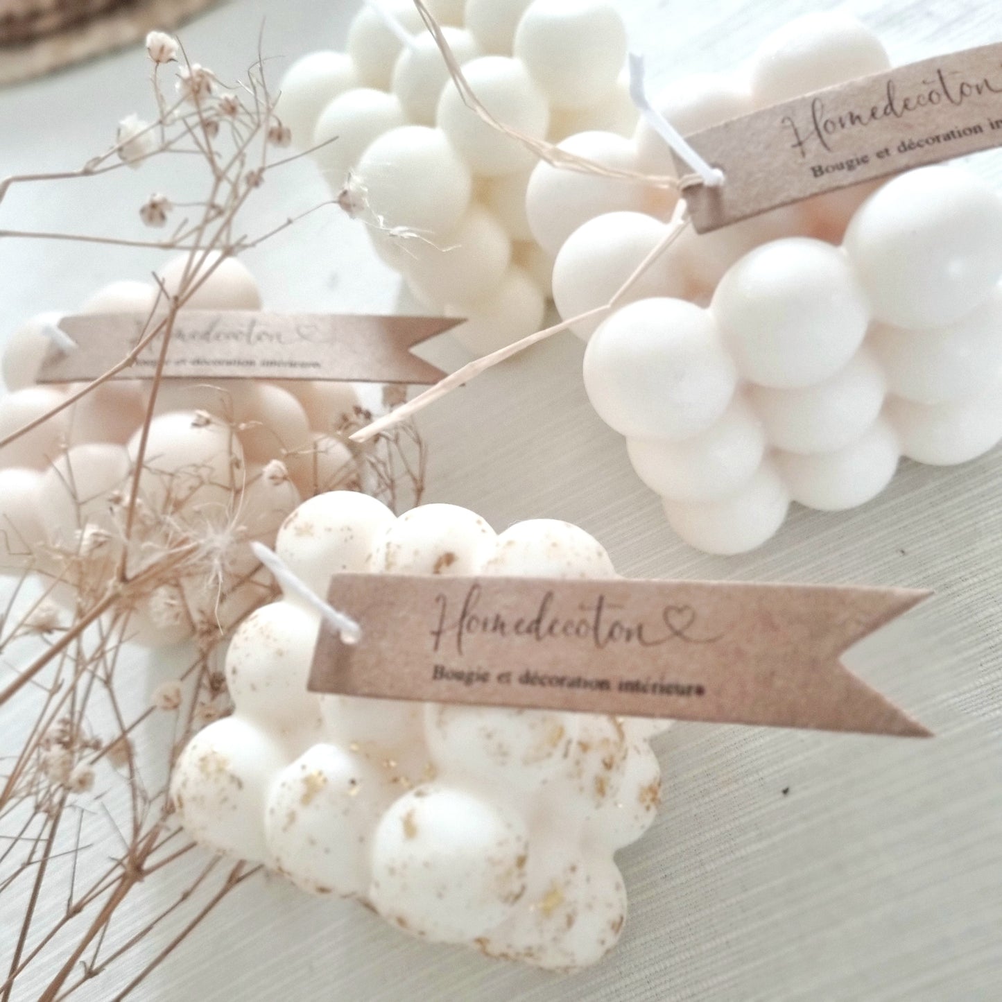 BUBBLE - cire de soja